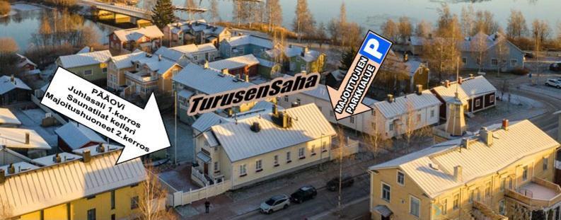 Turusensaha Guesthouse Oulu Bagian luar foto